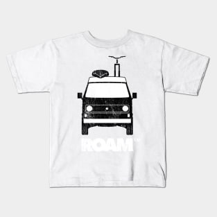 ROAM Westy Camper | Dirtbag Motel Kids T-Shirt